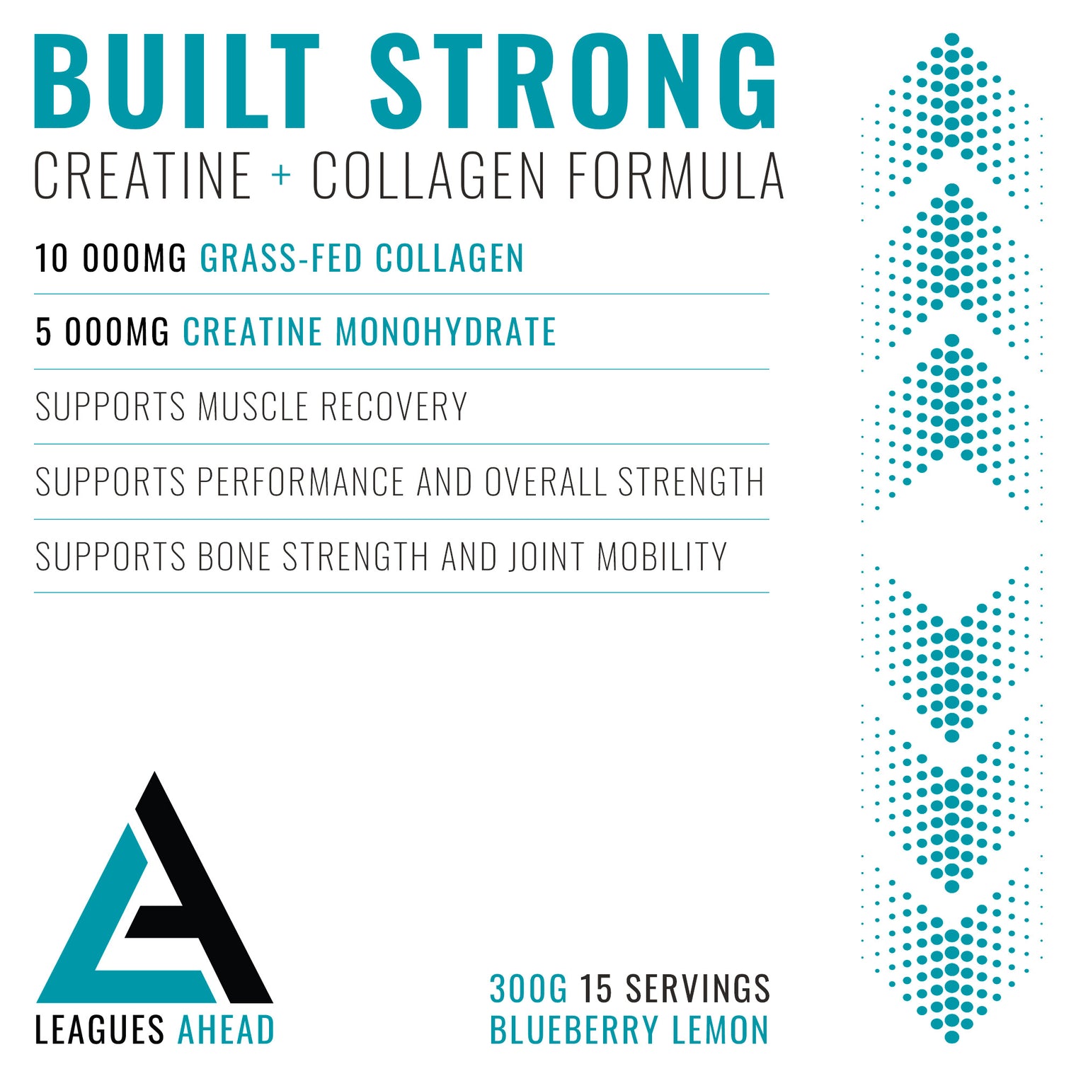 BUILT STRONG - CREATINE + COLLAGEN FORMULA