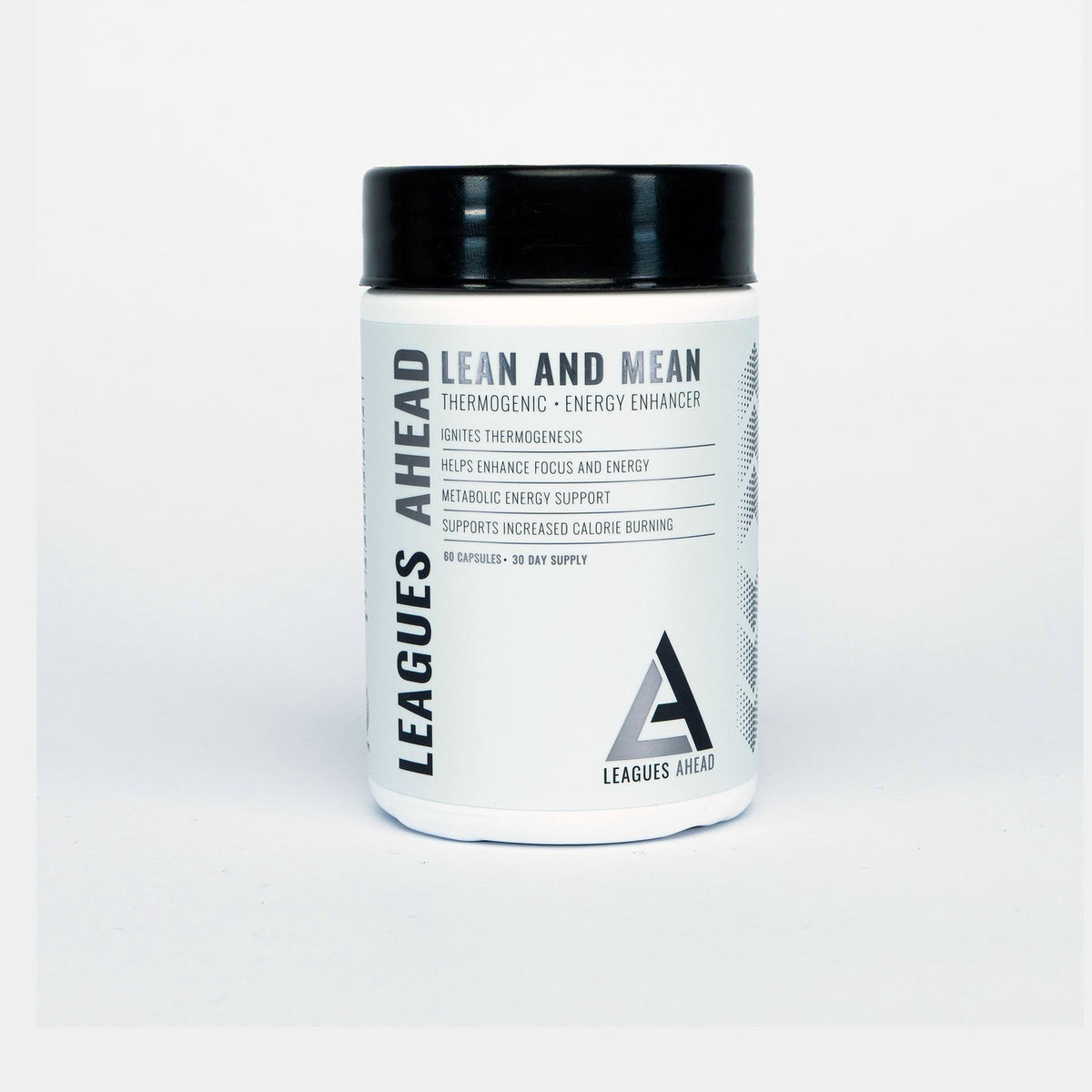 Leagues Ahead Lean and Mean thermogenic energy capsules, 60 capsule tub