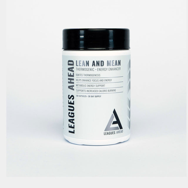 Leagues Ahead Lean and Mean thermogenic energy capsules, 60 capsule tub